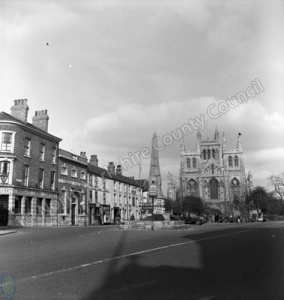 Selby Cross and Abbey